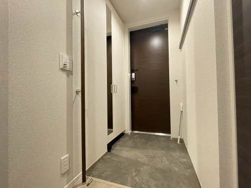 シャロームガーデン水前寺の玄関