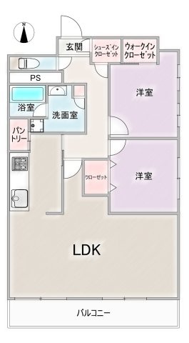 ライオンズマンション八事ガーデン弐番館の間取り