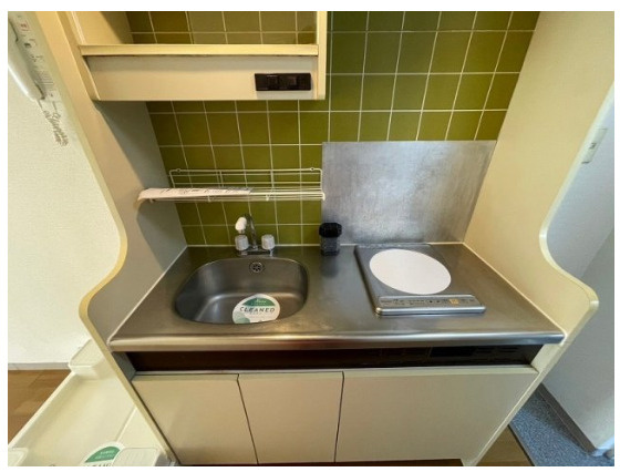 中野区本町３丁目の賃貸マンションのキッチン