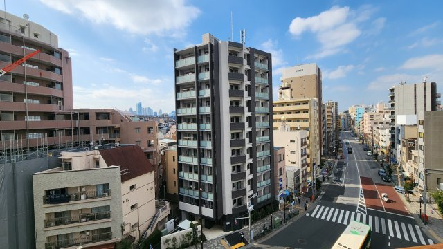 コスモグラシア新宿西早稲田の展望