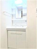 忙しい朝には欠かせない洗面所です