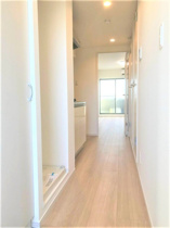 きれいな玄関です