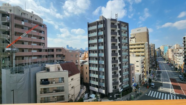 コスモグラシア新宿西早稲田の展望