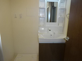 洗髪洗面化粧台