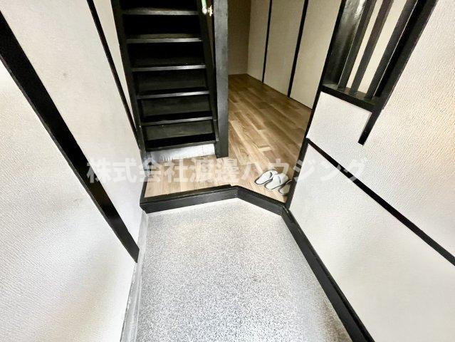 中楠の里町貸家の玄関