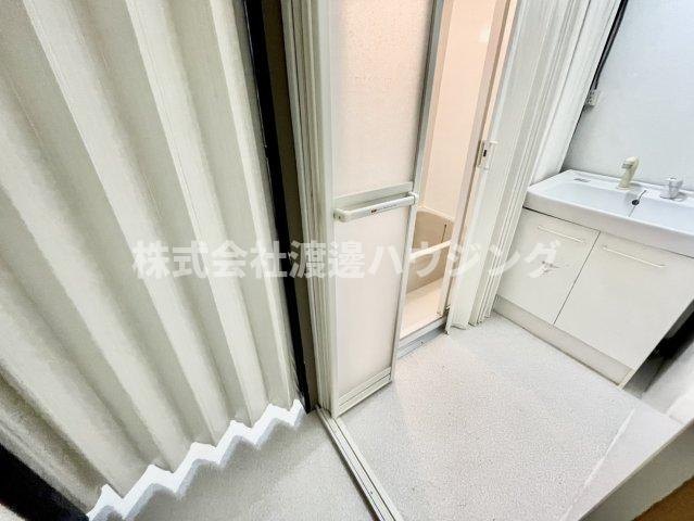 中楠の里町貸家の洗面所