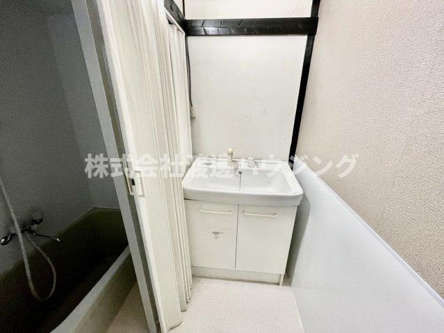 中楠の里町貸家の洗面所