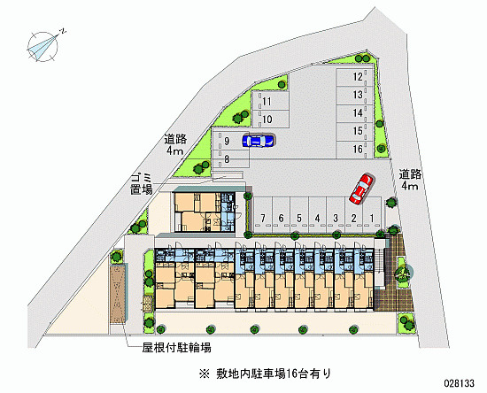 【駐車場】 | レオパレス大楽寺 | 画像4