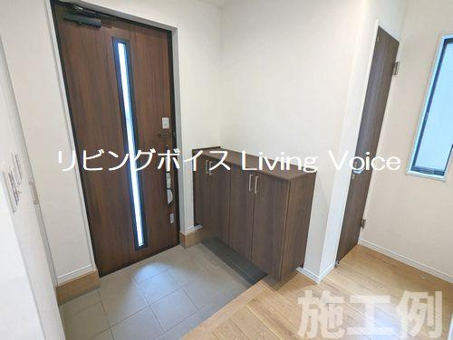 【仲介手数料０円】相模原市中央区横山台2丁目（1～8号棟）新築一戸建て　1号棟　全19棟の玄関|相模原市中央区横山台2丁目　新築一戸建て　全19棟
