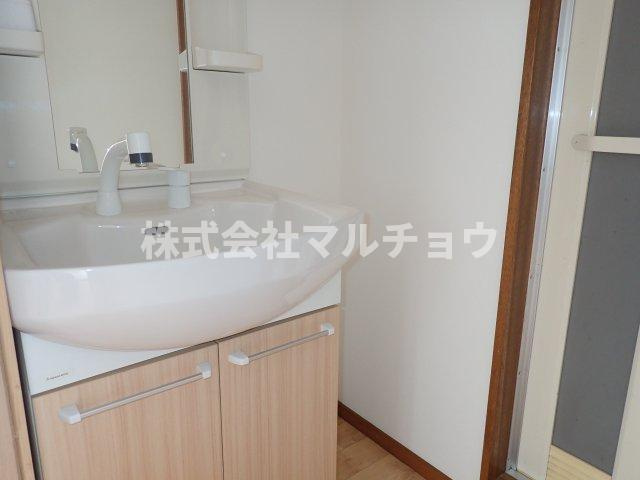 東谷ハイツの洗面所|※現況と変わる可能性があります