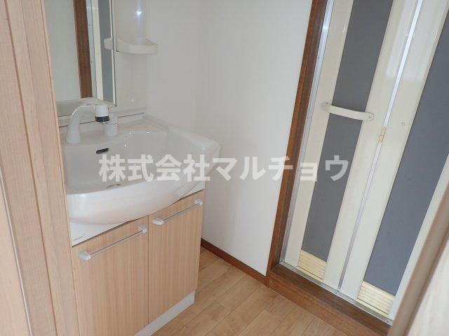 東谷ハイツの洗面所|※現況と変わる可能性があります