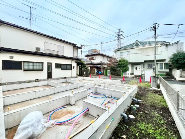 杉並区上高井戸3丁目　新築戸建の外観|現地写真

現地ご見学希望・資料請求などお気軽にお問い合わせ下さい！
03-5990-5201