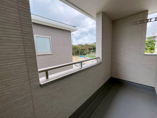 リーブルガーデンうるま市田場のバルコニー