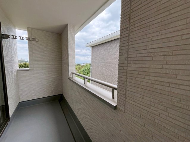 リーブルガーデンうるま市田場のバルコニー