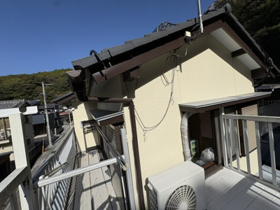 【バルコニー】 | （商談中）中古一戸建　高知市西久万