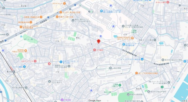 29日(土)30日(日)現地ご見学可能！　枚方市星丘　限定1邸の地図