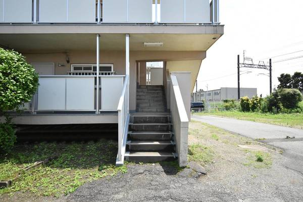 ビレッジハウス月吉3号棟のエントランス|エントランスです