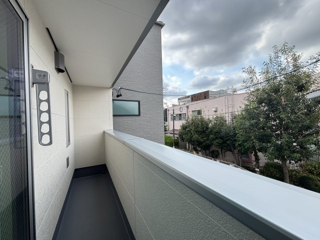 MELDIA千種区千種3312④｜名古屋市の戸建ならホームアップのバルコニー|【売主施工例】