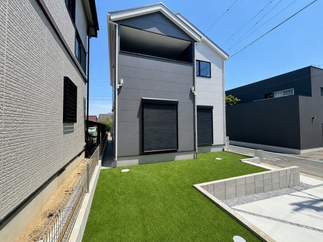 リナージュ　一宮市浅井町河端01期　全1区画分譲の外観|「現地（2026年5月8日）撮影」　
■外観写真　
■ヤマダ不動産　株式会社リライフ　