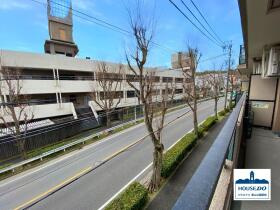 全居室エアコン付き！グリーンコーポ星ヶ丘南の展望|2階バルコニーからの眺め
