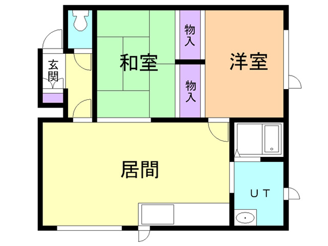 ハイツアリスの間取り