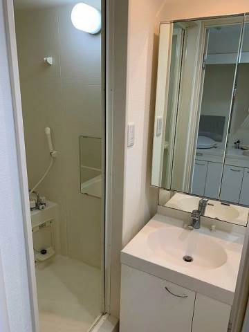 メゾン・ド・アンジュの独立洗面台