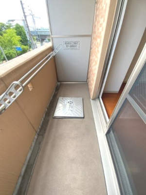 【バルコニー】 | クラウンハイム瑞光フラワーコート | 十分な広さのバルコニーです