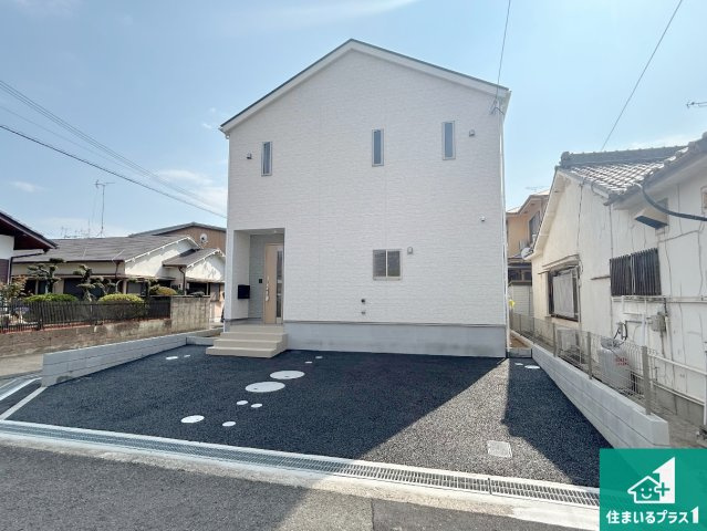 和歌山市福島　第5期　新築一戸建ての外観|安心の10年保証！外観を美しく保ち、雨水で汚れを落とします！気になることがありましたら、お気軽にお問い合わせください！
