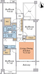 【間取り】 | ご自宅から現地まで、当社スタッフがお車にて、「お迎え・お送り」をしております。ぜひお気軽にお問い合わせくださいませ♪