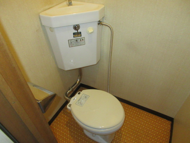 黄色い館のトイレ