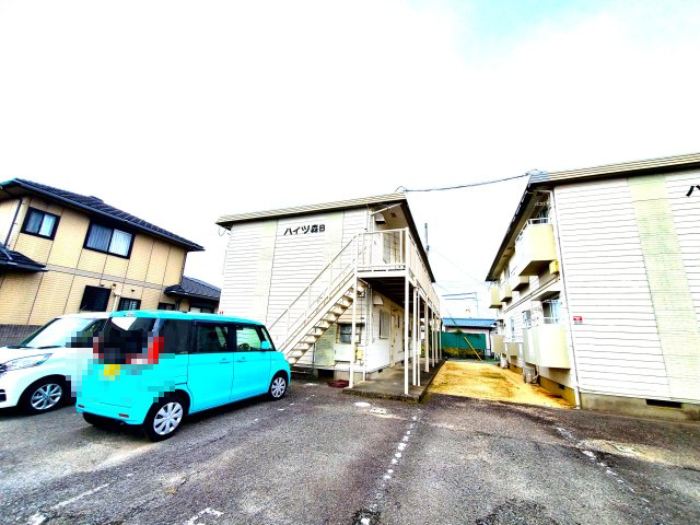 【外観】 | ハイツ森A・B | 落ち着いた雰囲気の外観です