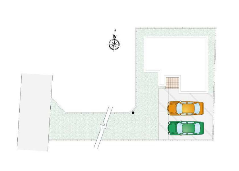 取手市米ノ井全6区画　新築戸建　4号棟の区画図