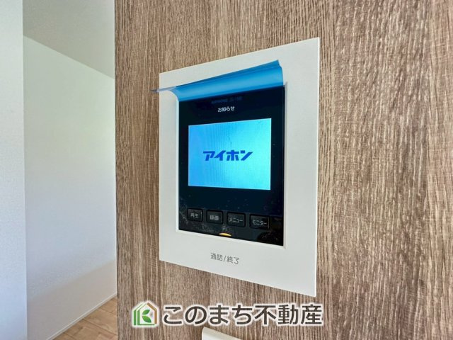 ブルーミングガーデン宇都宮市鶴田町5期の設備|ＴＶモニター付きインターホンで防犯面もしっかり安心♪
