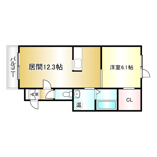 プラシードVの間取り