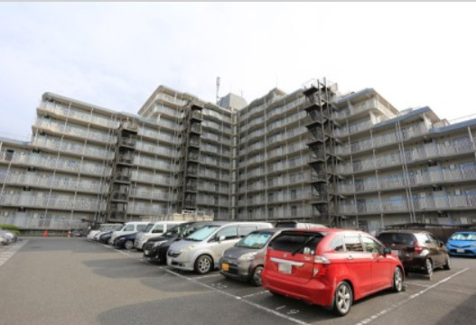 シャルム北越谷Ｂ棟の外観|外はこのようになっています