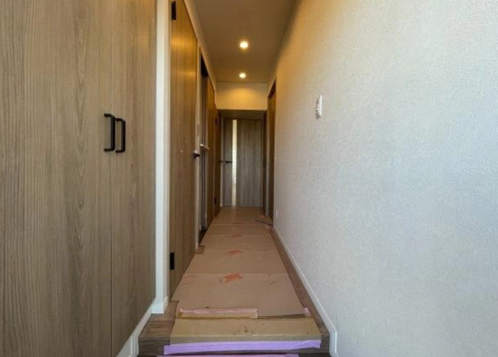 シャルム北越谷Ｂ棟の玄関|ゆったりとした玄関です