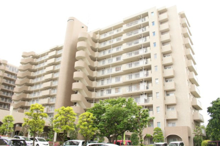 モアステージ吉川ライネスハイムＢ棟の外観|外観もきれいです