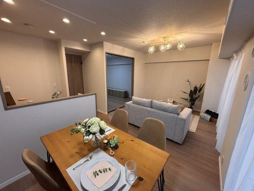 ナイスアーバン志木の居間・リビング|リビングです