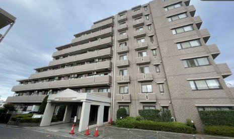 ライオンズガーデン狭山富士見の外観|外観は落ち着いています