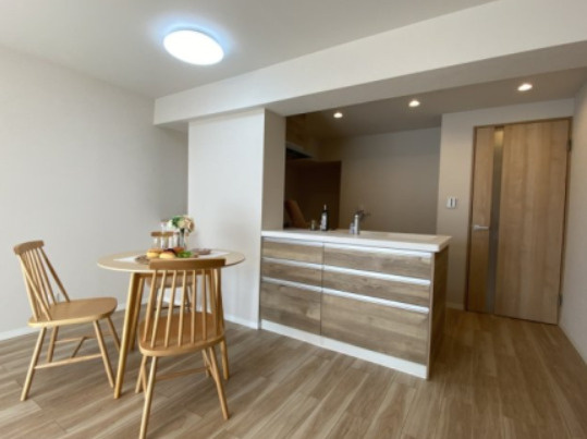 サンハイツ高崎の居間・リビング|施工例です