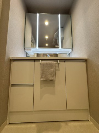 センチュリー高崎問屋町の独立洗面台|施工例です