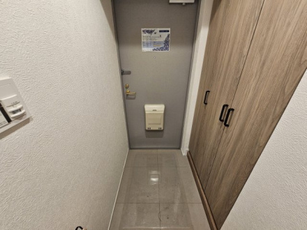 宮原パーク・ホームズの玄関|施工例です。