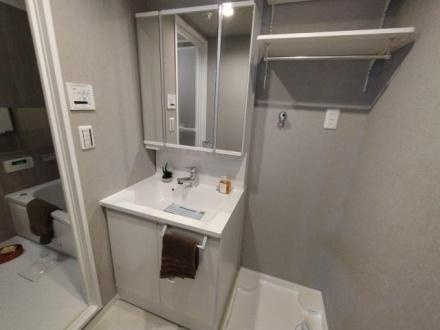 宮原パーク・ホームズの独立洗面台|施工例です。