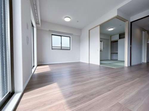 グーディッシュ川越アルバートルの居間・リビング|使いやすい居間です