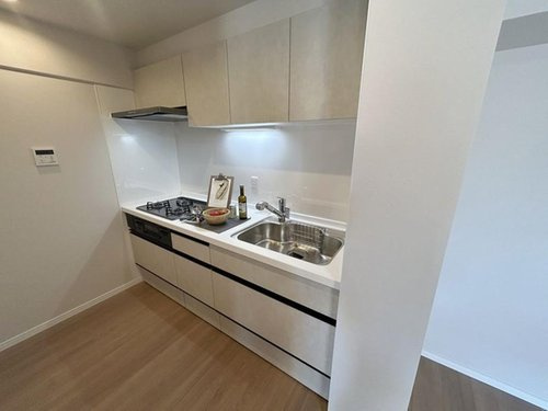 みよしみずほ台サンライトマンションＤ棟のキッチン|きれいなキッチンです
