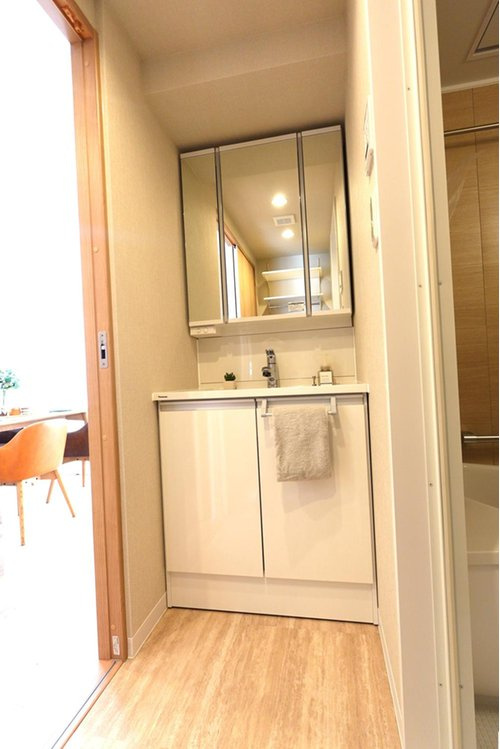 ウイング高崎の独立洗面台|独立洗面台あり、毎朝おしゃれに忙しい女性の方におすすめです