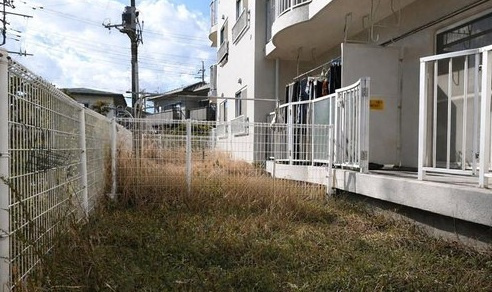 志津グリーンハイツ２号棟のバルコニー|バルコニー付きです