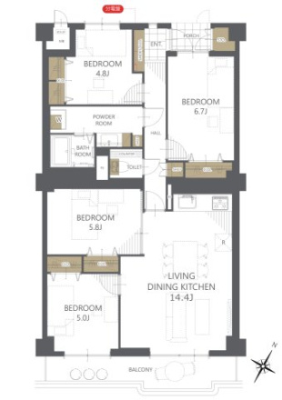 高品ハイツ１号棟