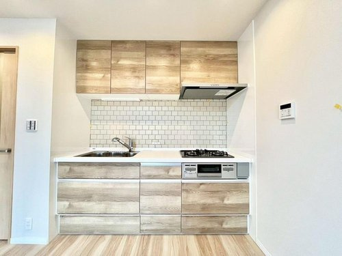 高品ハイツ１号棟のキッチン|お料理しやすいキッチンです