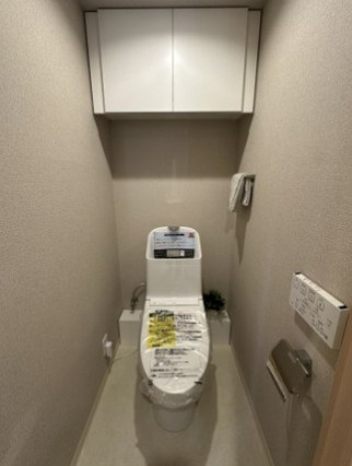 ヴェルシティ古河二番館のトイレ|施工例です